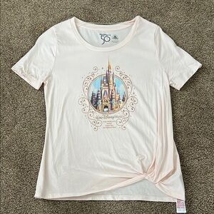 Disney 50th anniversary Pink Short Sleeve T-Shirt